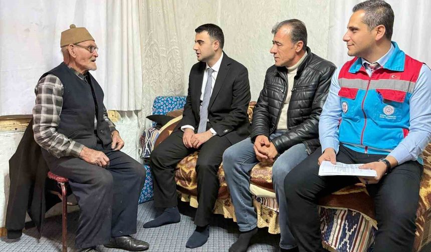 Kaymakam Kılıç, köy halkının sorunlarını yerinde dinledi