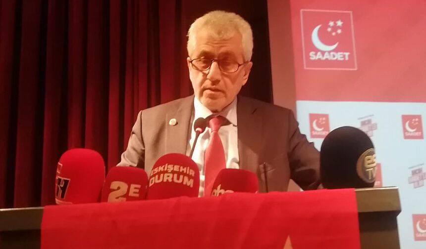 Saadet Partisi Eskişehir'den çağrı: İnsanlık uyanmalı