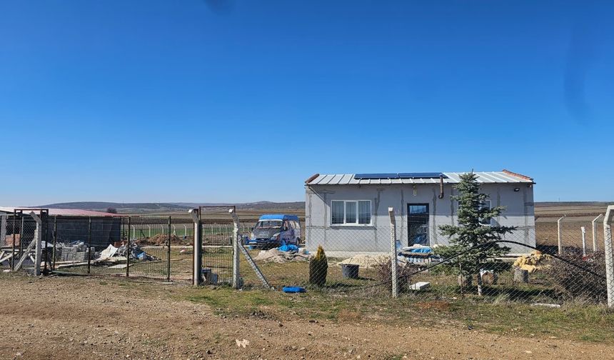 Eskişehir'de babası öldürüp bahçeye gömdü: İlk görüntüler...