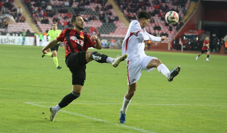 İlk devre şok yaşatmışlardı: Eskişehirspor Balıkesirspor deplasmanında