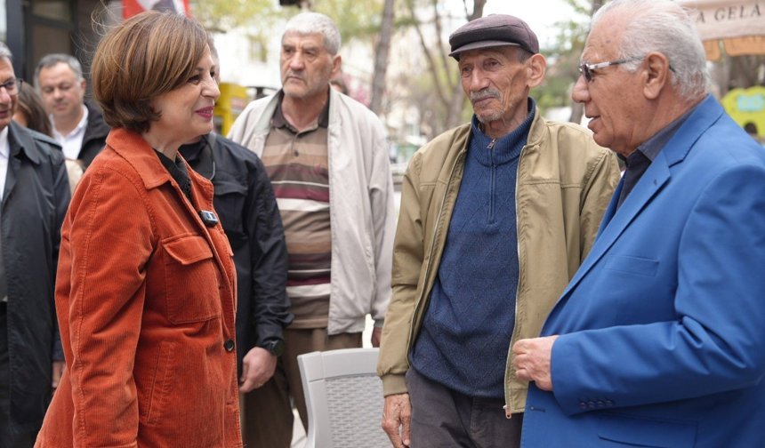 Başkan Ayşe Ünlüce’ye Hamamyolu’nda yoğun ilgi!