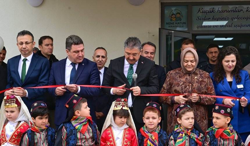 Eskişehir'de Nene Hatun Anaokulu açıldı