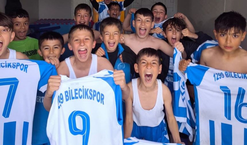 Bilecik U12 Gençler Ligi'nde 1299 Bilecikspor Kulübü farklı kazandı
