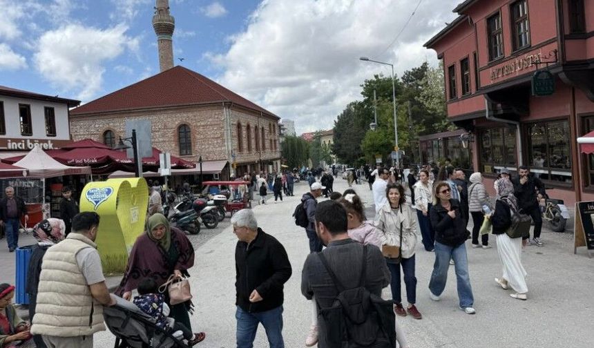 Tarihi Odunpazarı bayram tatilinin gözdesi oldu!