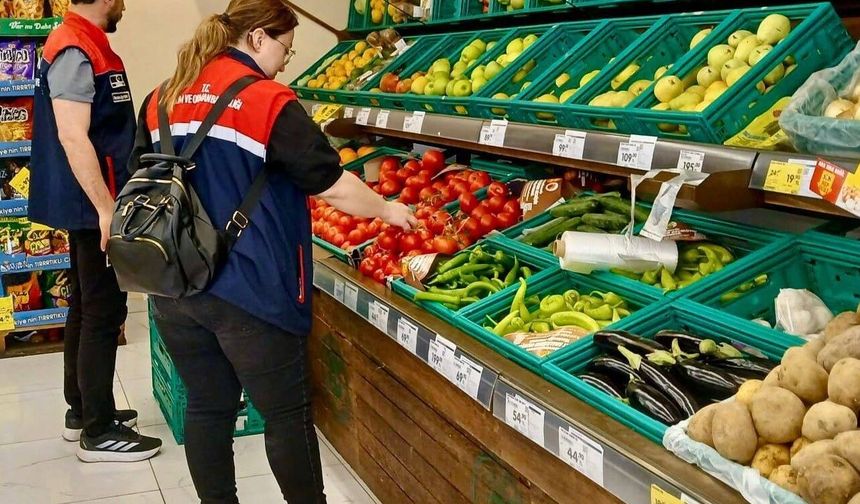 Marketlerde TUFİS denetimleri devam ediyor