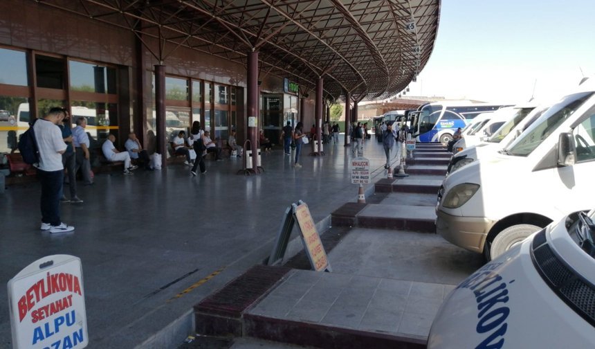 Kurban Bayram öncesi otogarda hazırlıklar başladı!