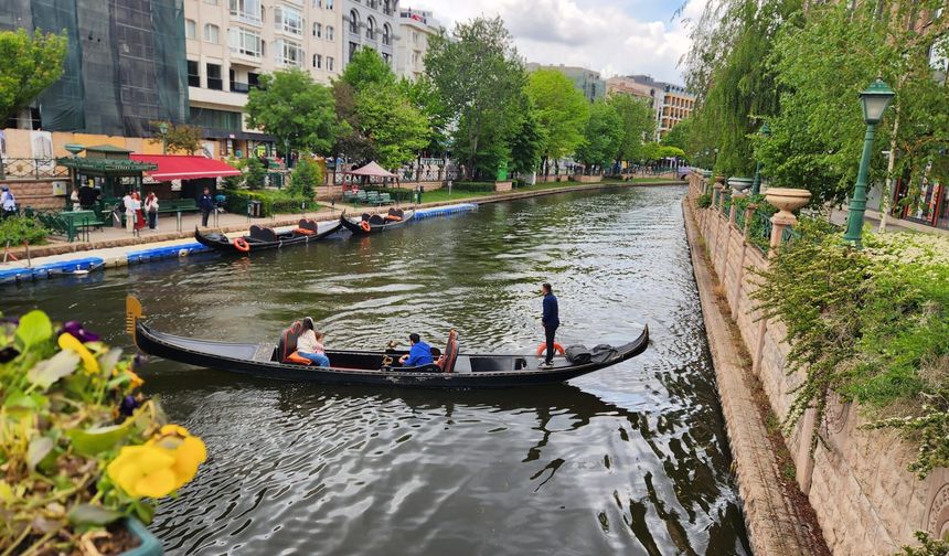 Eskişehir'de havaya rağmen o keyiften vazgeçmediler!