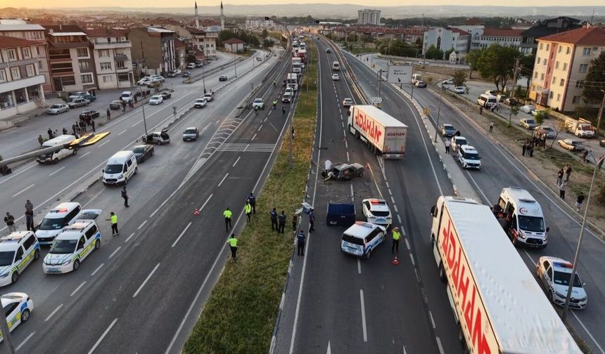 Kütahya'daki feci kaza 17 yaşındaki genci hayattan kopardı!