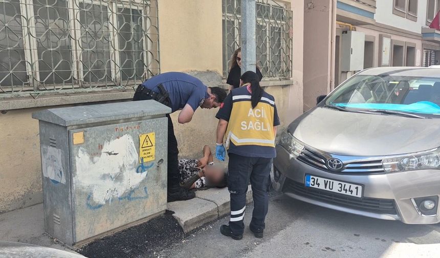 Eskişehir'de tedirgin eden görüntü: Elinde silahla sokakta yatarken bulundu!