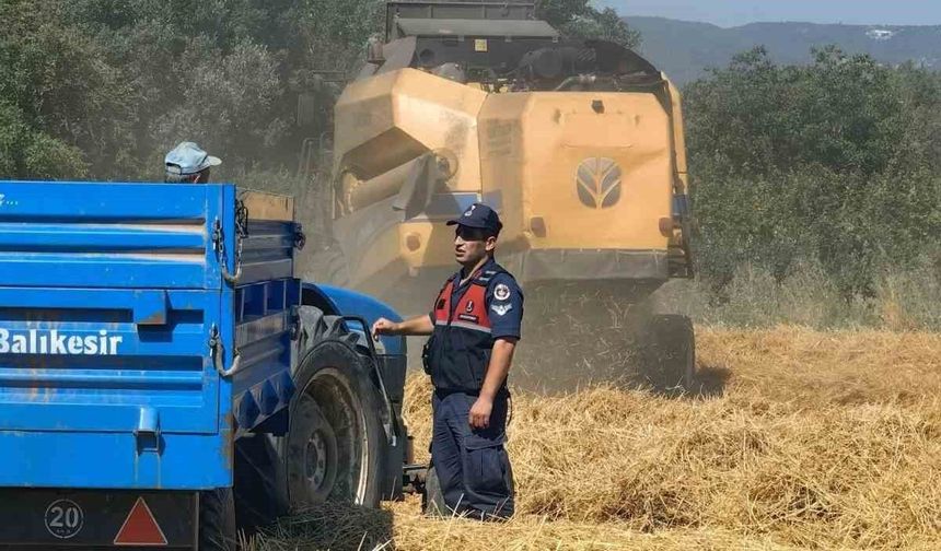 Jandarmadan hasat döneminde sıkı denetim