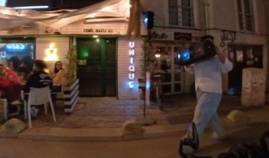 Eskişehir'de gürültünün eksik olmadığı sokakta bu da yaşandı!