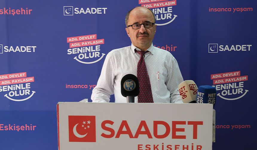 Saadet Partisi’nden altın madeni tepkisi