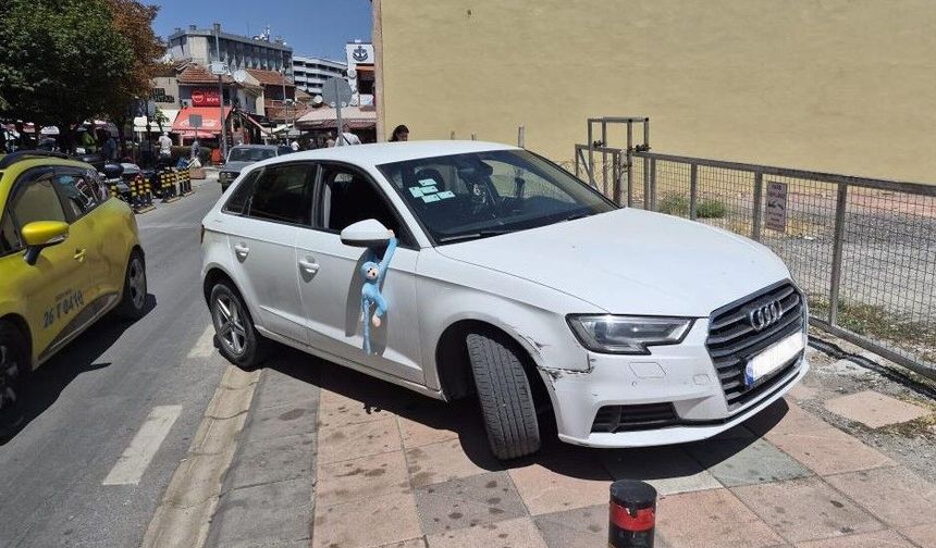 Eskişehir'de ehliyetsiz sürücüye ağır fatura!