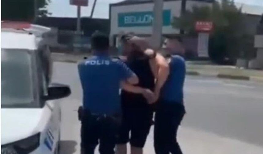 Battaniyenin altına gizlendi, Eskişehir'de yakalandı!