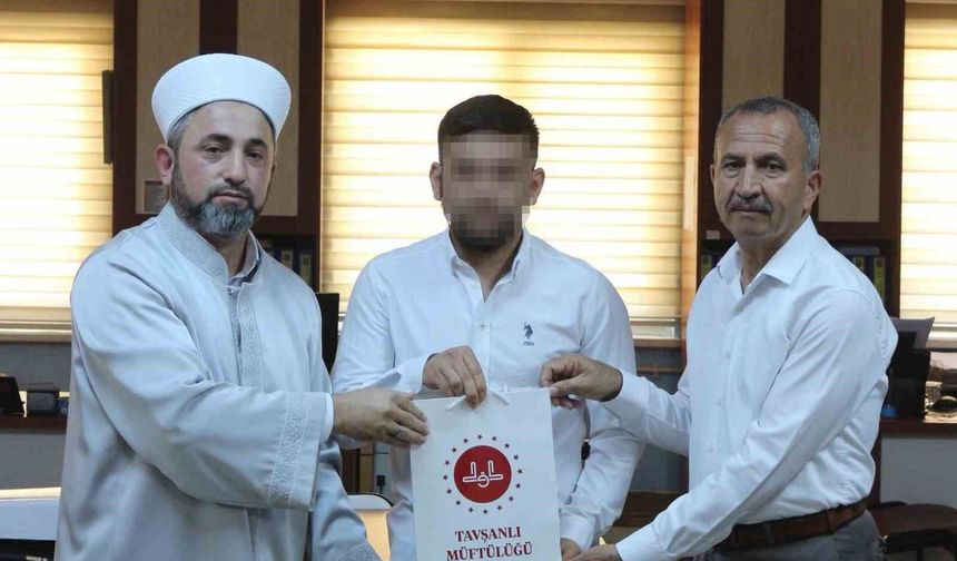 Tavşanlı Cezaevinde ihtida merasimi!