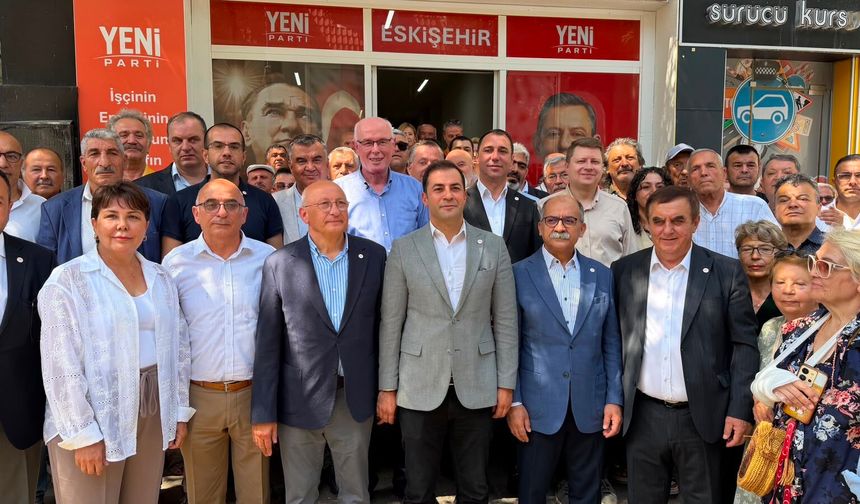 Yeni Parti Eskişehir'de beklenen tören gerçekleşti!