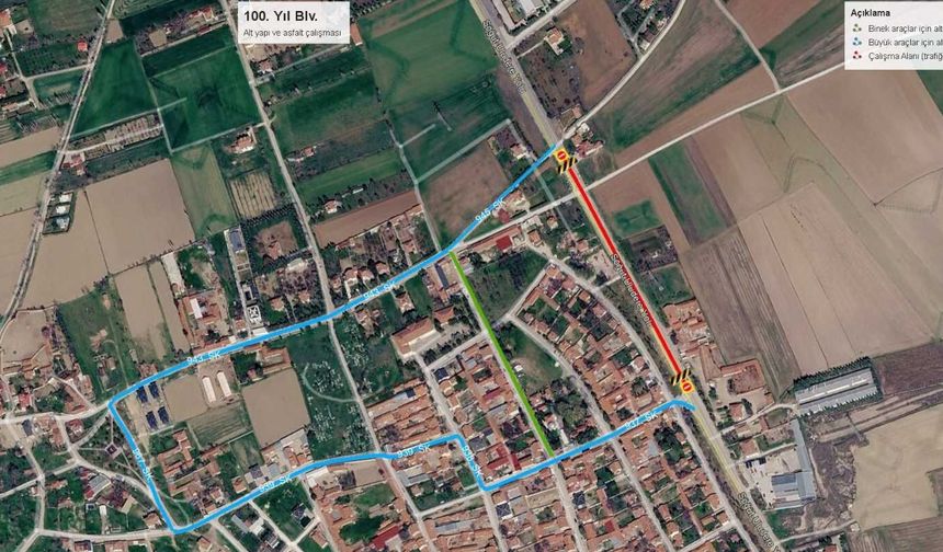 Eskişehir'de o güzergâh 20 Ağustos’ta trafiğe kapatılacak!
