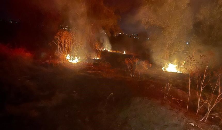 Afyonkarahisar'da arazi yangını korkuttu: Ekipler seferber oldu