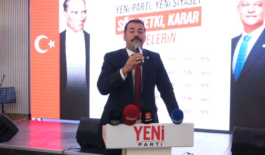 Yalaz hedefi açıkladı: Tepebaşı’nda YENİ Parti’yi birinci yapacağız!