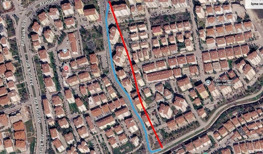 Eskişehir’de sürücüler dikkat! O bulvar 1 ay trafiğe kapanacak