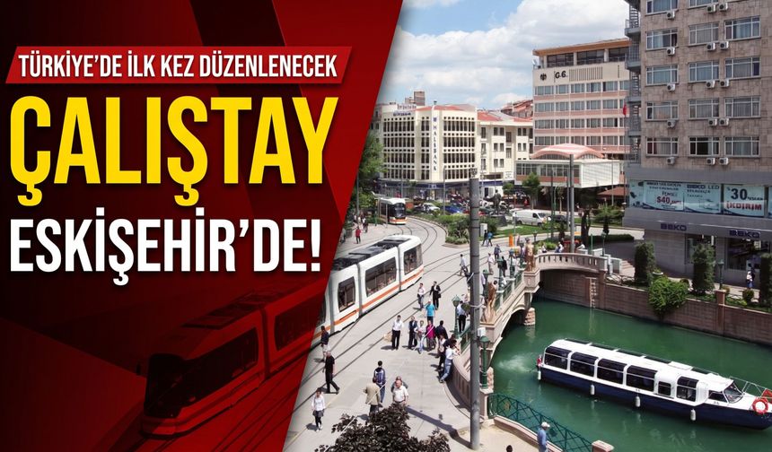 Türkiye’de ilk kez düzenlenecek çalıştay Eskişehir'de!