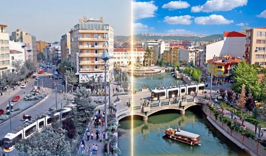 Eskişehirliler sabah kışı öğlen yazı yaşıyor!