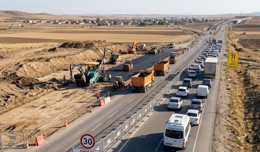 Eskişehir’de o yolda şerit daralması: 20 Kasım'a kadar sürecek!