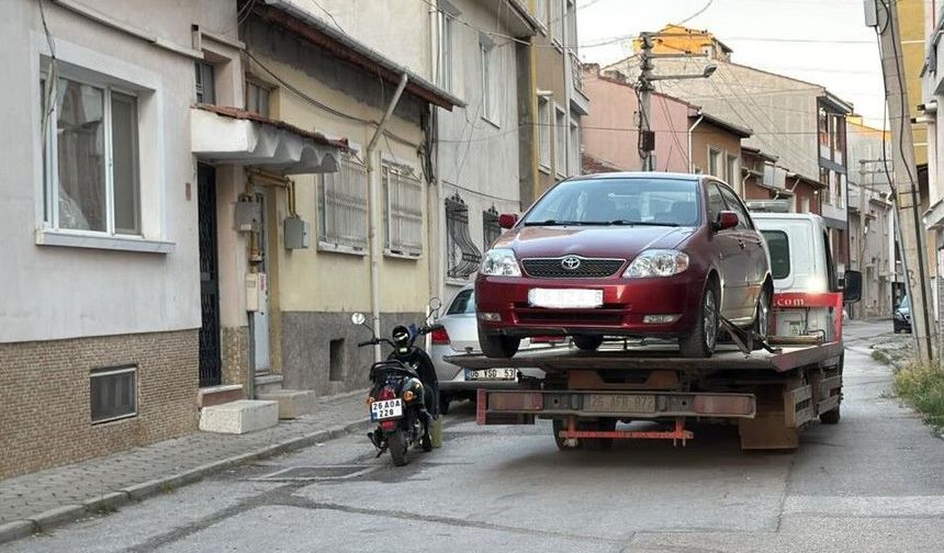 Eskişehir’de polisten kaçış pahalıya patladı!
