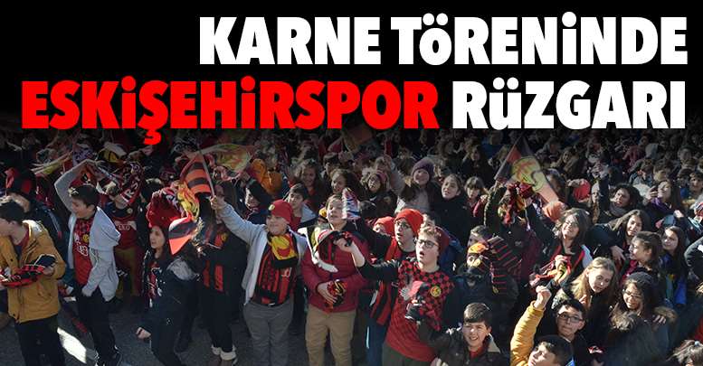 Karne töreninde Eskişehirspor rüzgarı