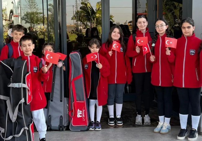 Uluslararası turnuvada mücadele ettiler