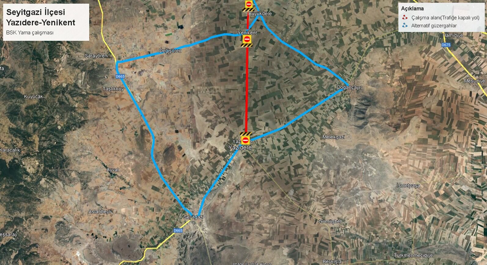 Eskişehir’de o yol kapandı: 13 gün boyunca ulaşım değişecek!