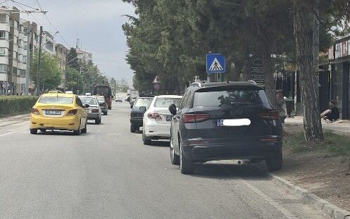 Eskişehir'de park yeri arayan sürücülerin tercihi şaşırtmadı!