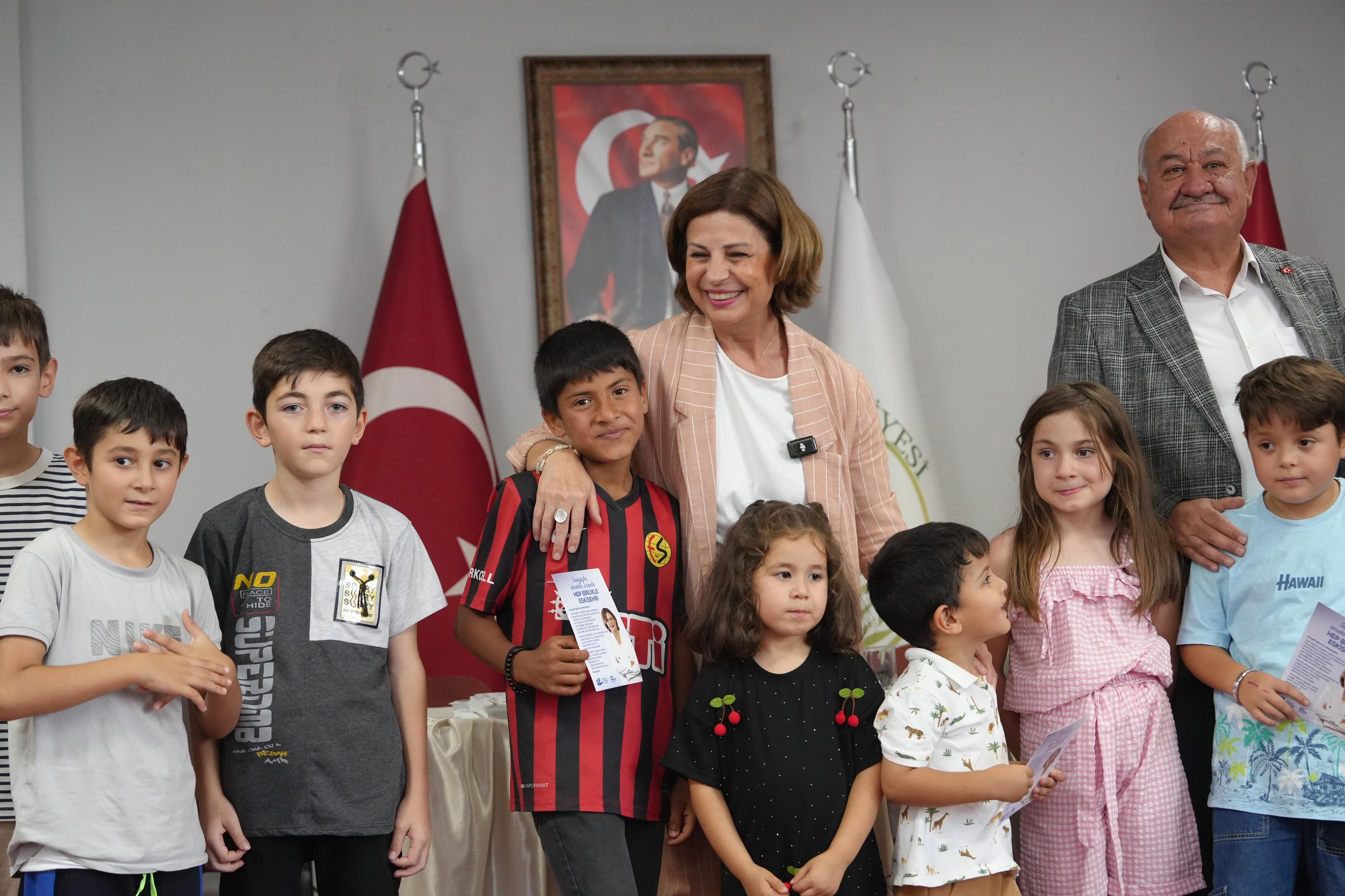 Eskişehir’de öğrencilere eğitim desteği