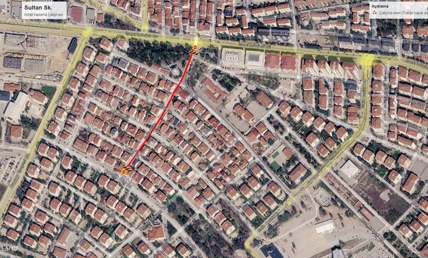 Eskişehir'de bu yol güzergahına dikkat: 8 saat kapalı olacak!