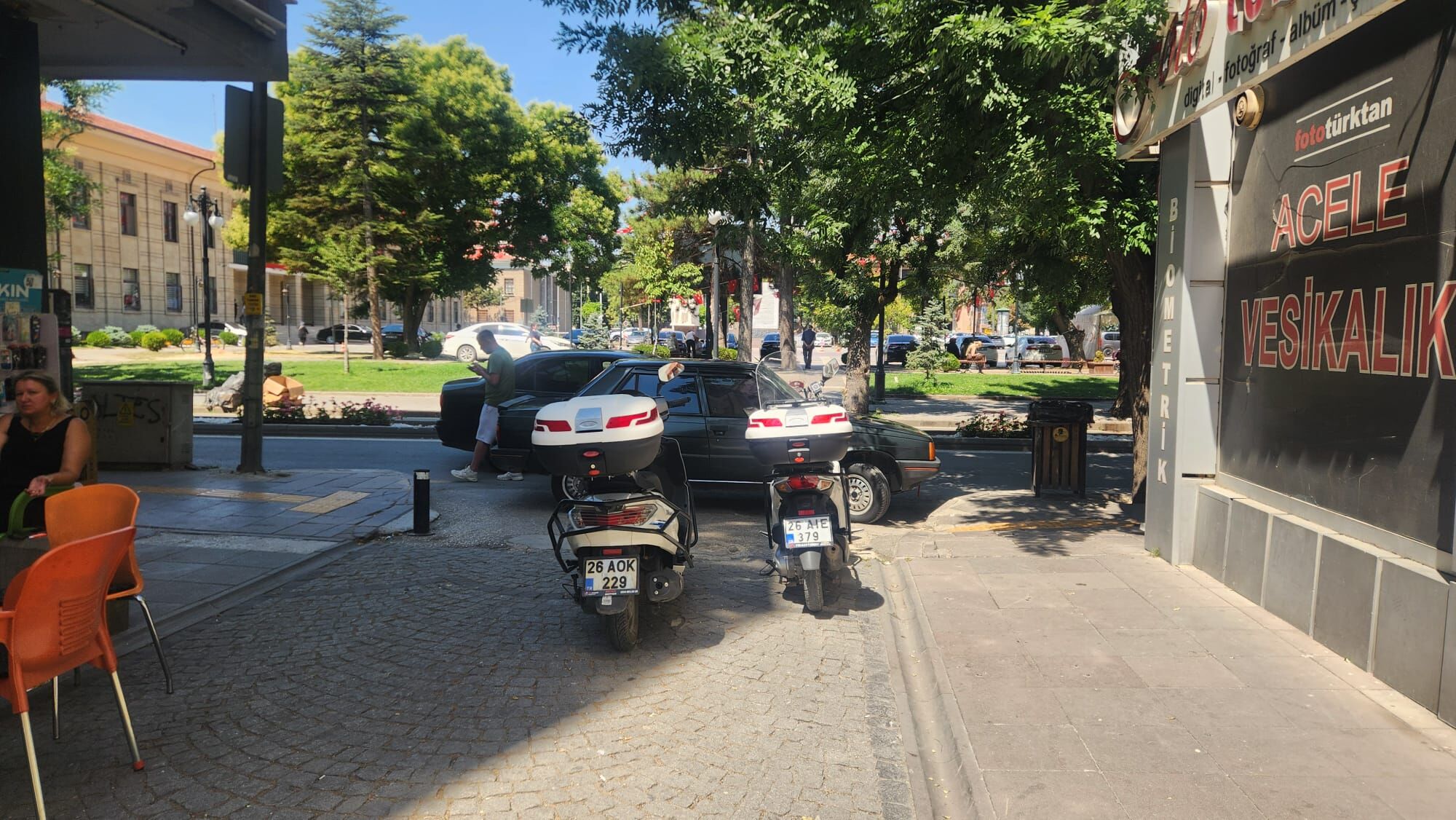 Eskişehir'deki park yoğunluğu dikkat çekiyor