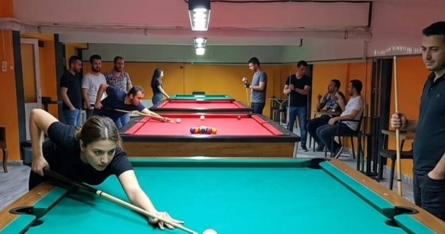 Bilardo heyecanı başladı