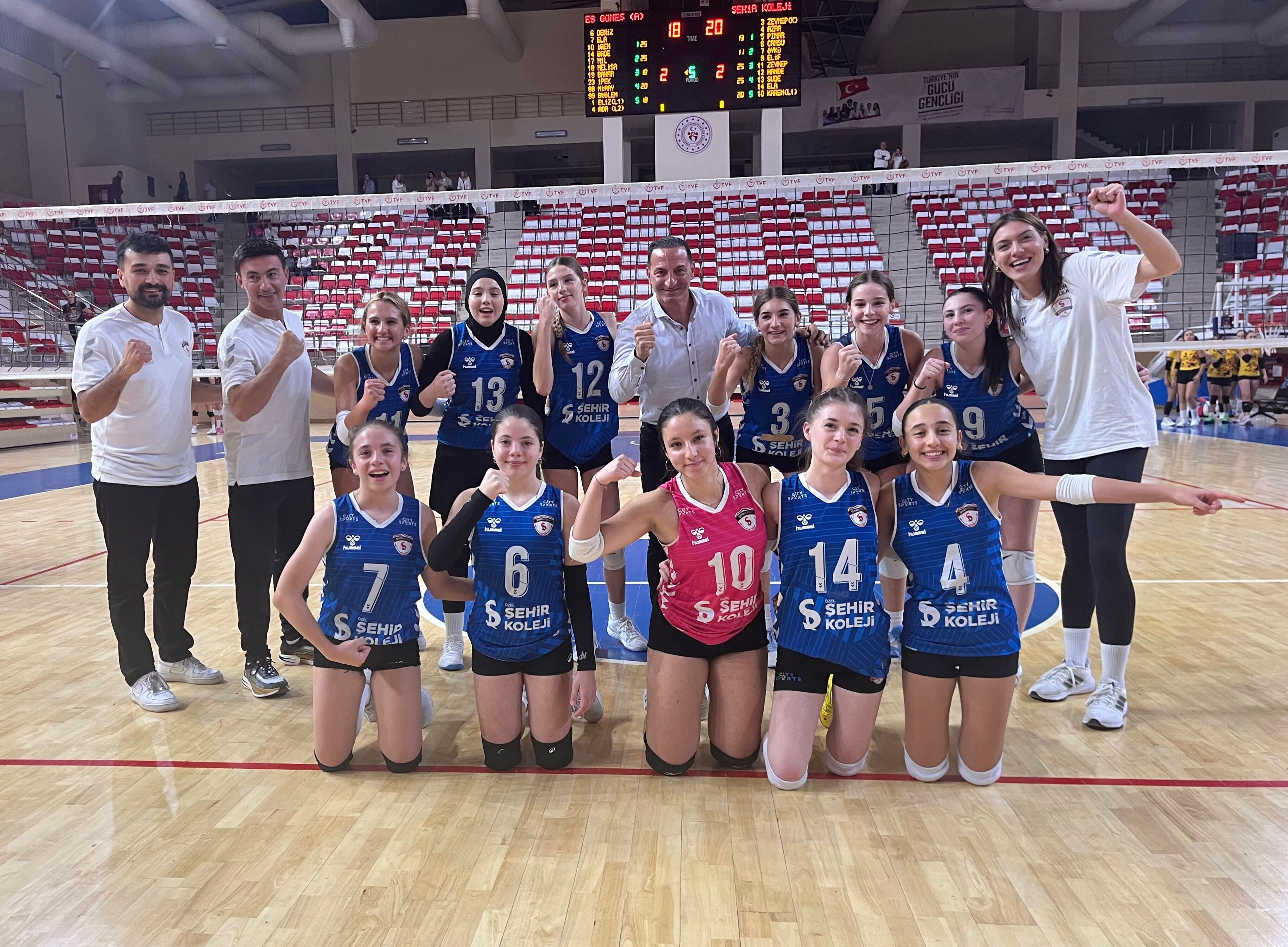 Şehir Koleji’nden müthiş geri dönüş! Sezona galibiyetle başladılar