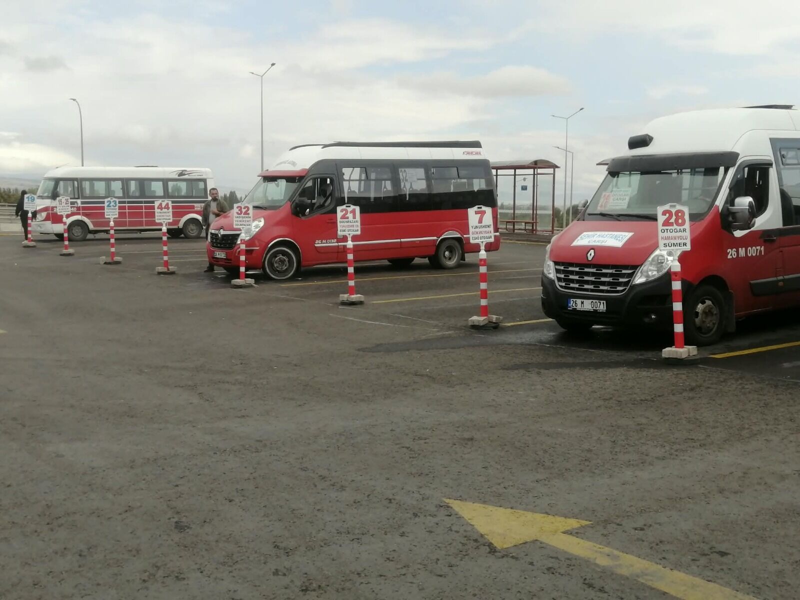Şehir Hastanesi önünde ulaşım için yeni düzenleme