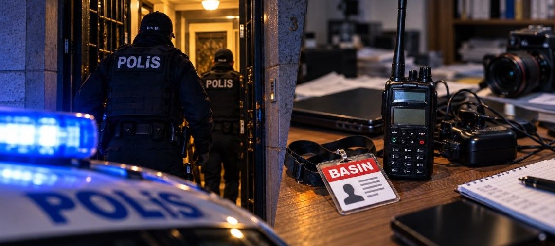 Eskişehir'de kendisini gazeteci olarak tanıttı: Evine baskın yapıldı!